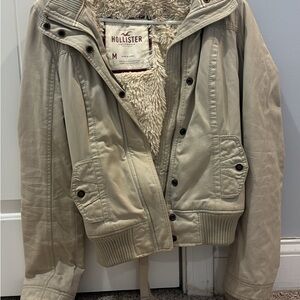 Vintage Hollister White and Red Label Jacket